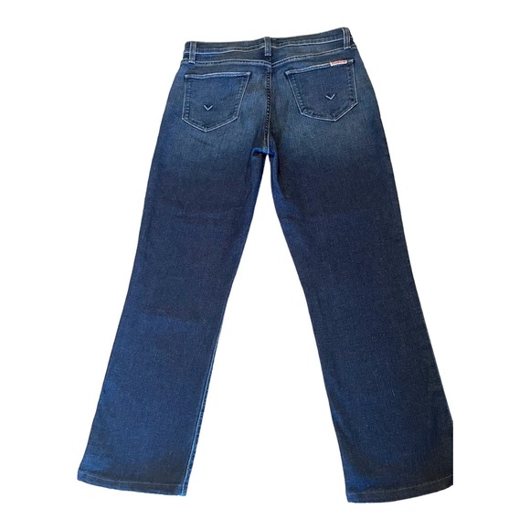 HUDSON Jeans Blair High Rise Straight Leg Blue Crop Sustainable Denim 29-30 EUC - Picture 13 of 14